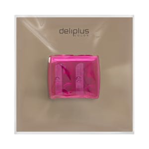 Sacapuntas doble Deliplus lápiz fino y grueso
