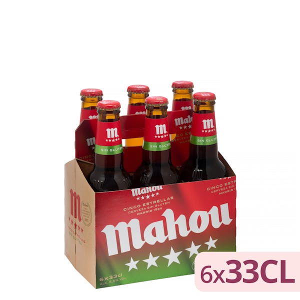 Cerveza sin gluten Mahou