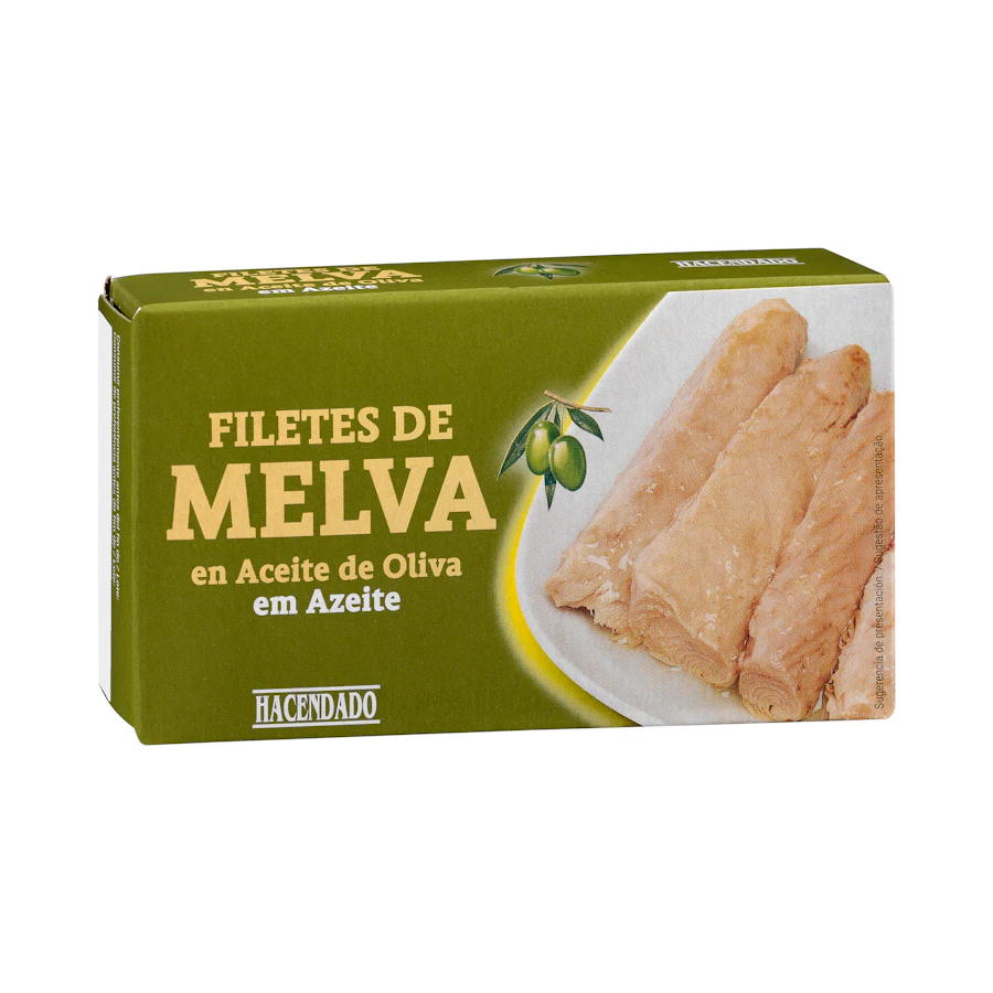 Filetes de melva en aceite de oliva Hacendado – Mercadona – صورة المنتج