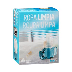 Recambio ambientador eléctrico Ropa Limpia Bosque Verde