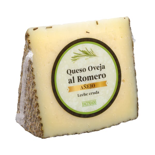 Queso añejo al romero de oveja Hacendado