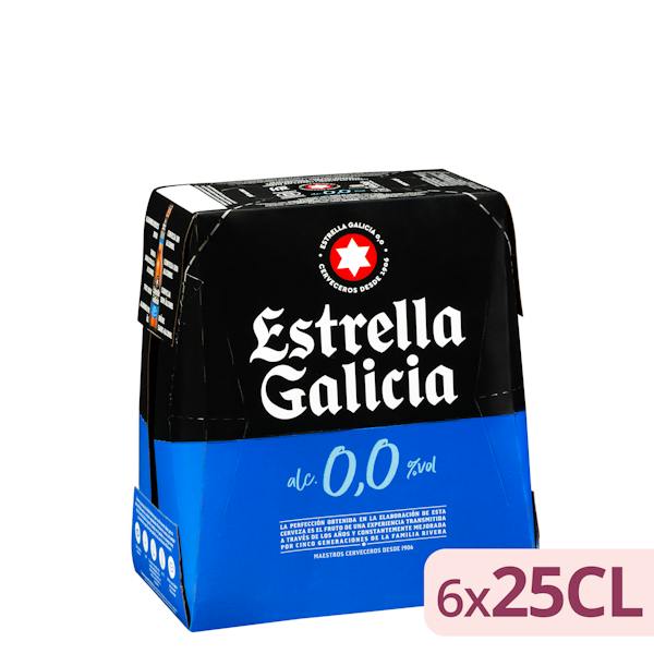 Imagen de Cerveza 0,0% sin alcohol Estrella Galicia