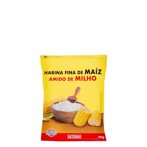Harina fina de maíz Hacendado