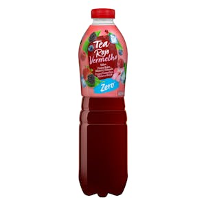 Refresco té rojo sabor frutos rojos, hibisco y granada Hacendado zero