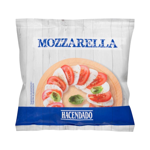 Mozzarella fresca de vaca Hacendado