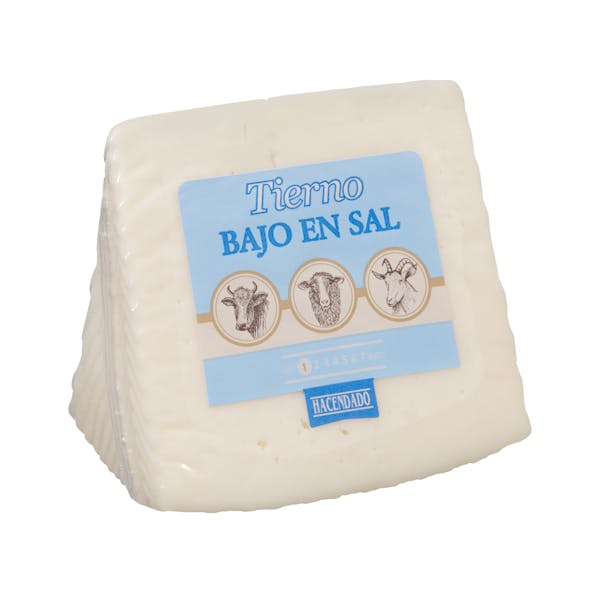 Imagen de Queso tierno bajo en sal mezcla Hacendado