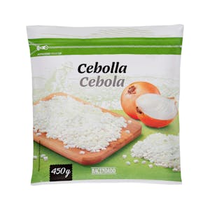 Cebolla troceada Hacendado ultracongelada