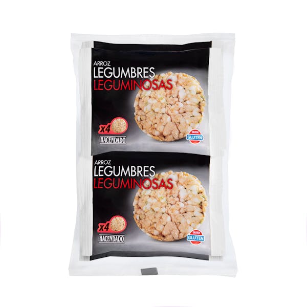 Imagen de Tortitas de legumbres y arroz Hacendado