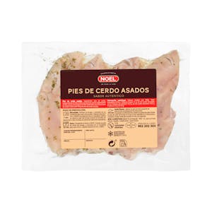 Pies de cerdo asados Noel