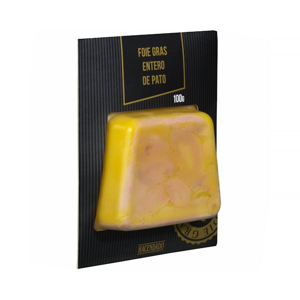 Foie gras entero de pato Hacendado