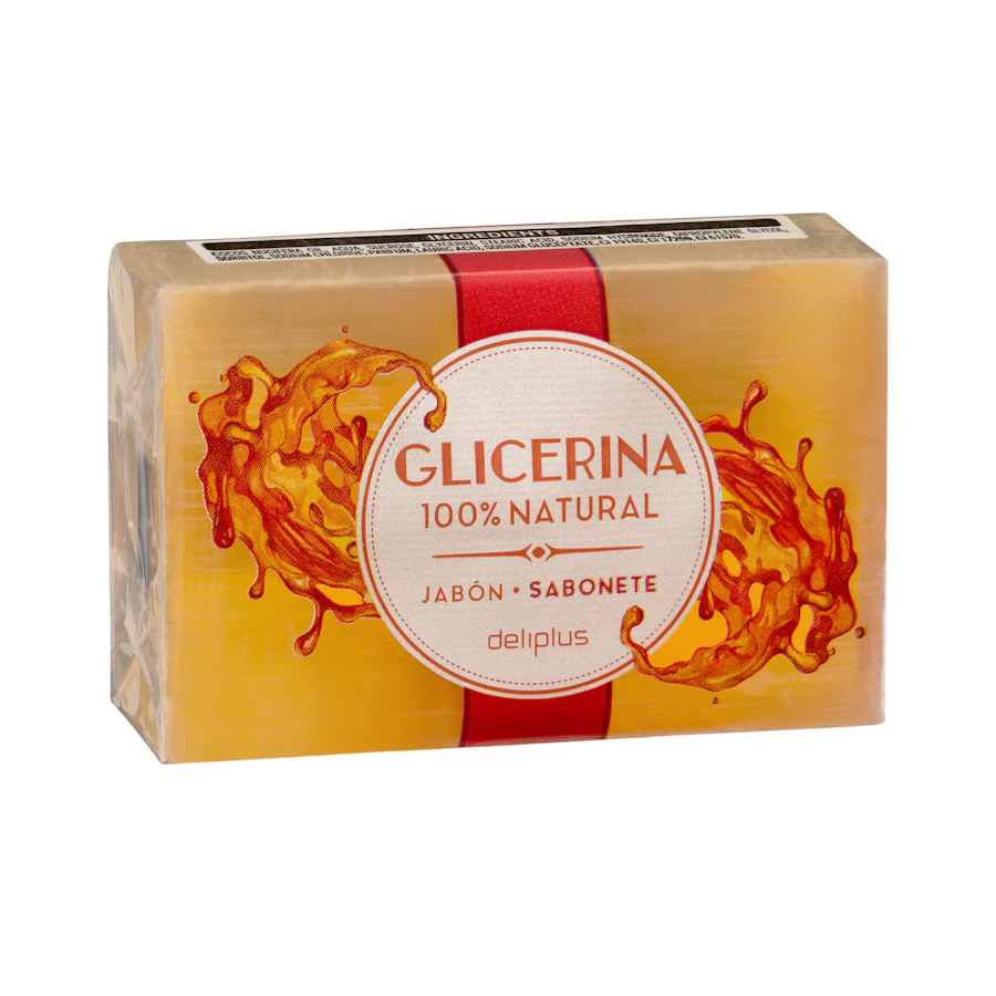 Jabón de manos en pastilla glicerina 100% natural Deliplus – Mercadona – صورة المنتج