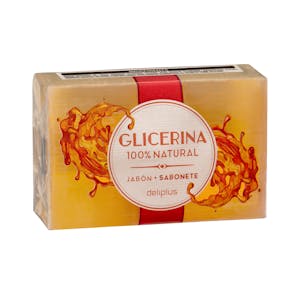Jabón de manos en pastilla glicerina 100% natural Deliplus
