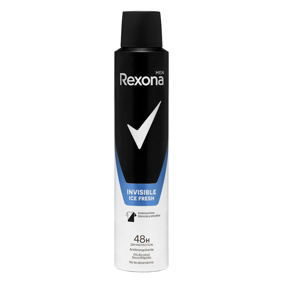 Desodorante invisible ice fresh Rexona Men antitranspirante y antimanchas – Mercadona – صورة المنتج