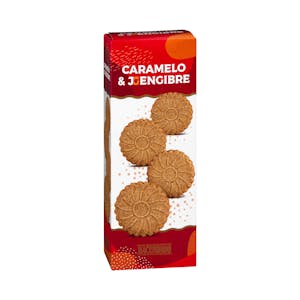 Galletas caramelo y jengibre Hacendado