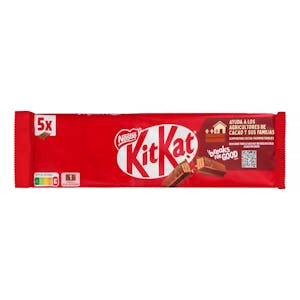 Imagen de Barritas de barquillo Kit-Kat bañadas de chocolate con leche