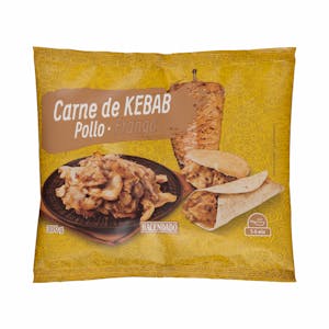 Imagen de Relleno para kebab con carne de pollo asado Hacendado ultracongelado