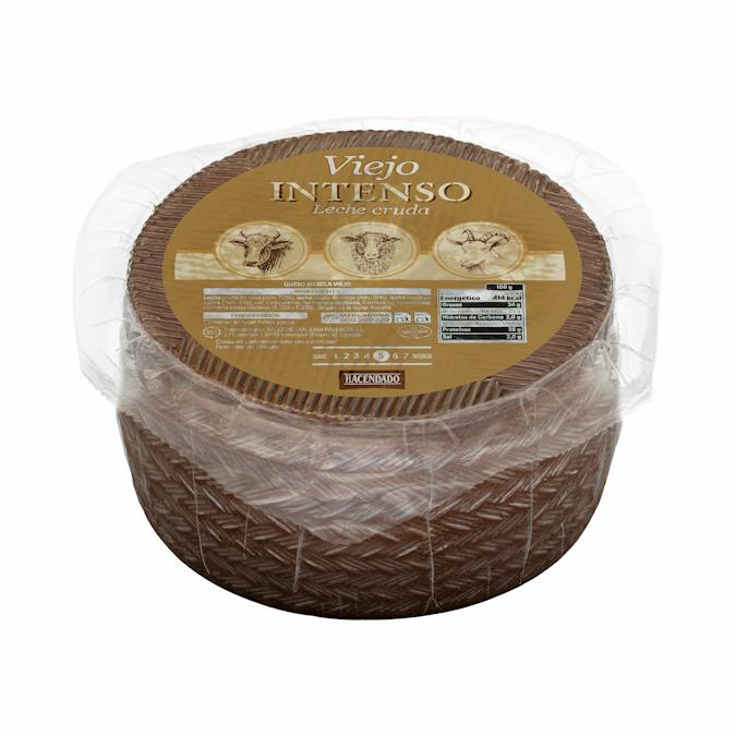 Queso viejo intenso mezcla Hacendado