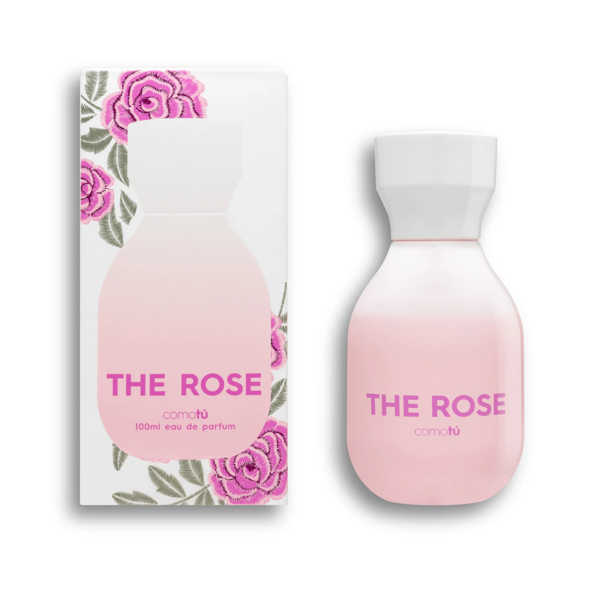 Eau de parfum mujer Como Tú The Rose – Mercadona – صورة إعلانية للمنتج