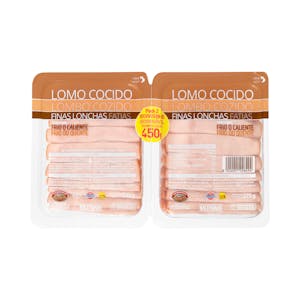 Lomo de Cerdo Cocido Hacendado Finas Lonchas 0.45 KG