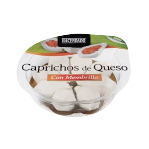 Caprichos de queso con membrillo Hacendado