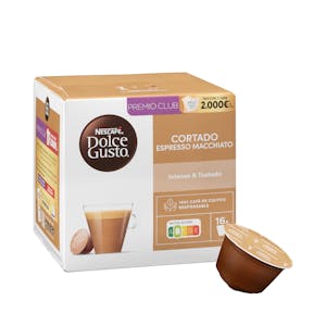 Café en cápsula cortado Dolce Gusto