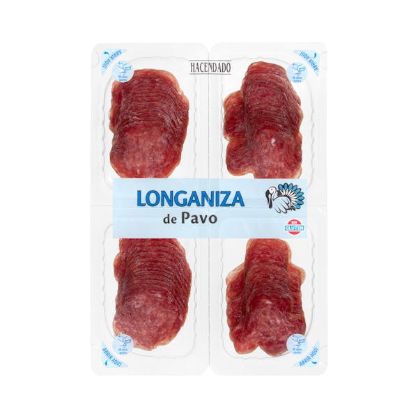 Imagen de Longaniza de pavo extra Hacendado lonchas