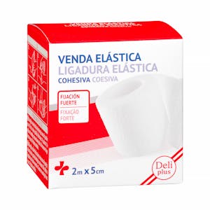 Venda elástica cohesiva Deliplus fijación fuerte