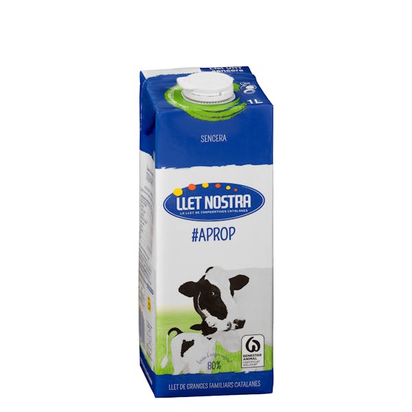 Leche entera Llet Nostra