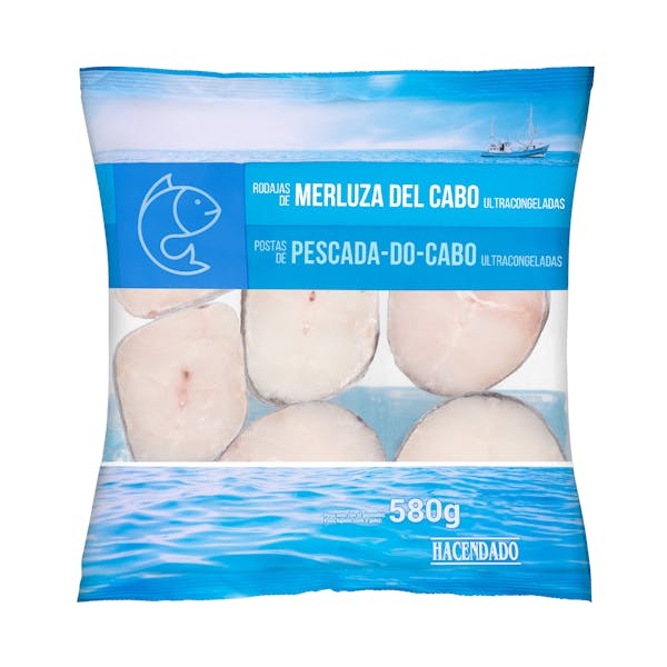 Rodajas de merluza Hacendado ultracongeladas