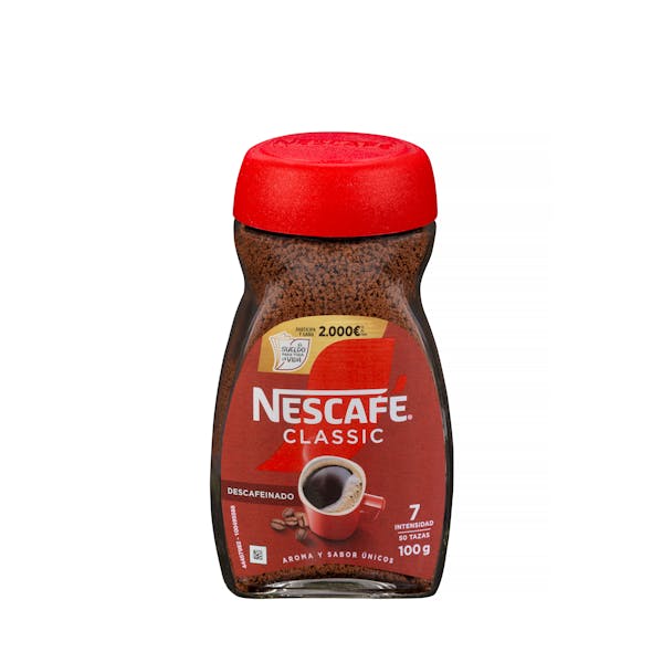 Imagen de Café soluble descafeinado Nescafé classic