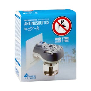 Difusor insecticida antimosquitos Bosque Verde eléctrico