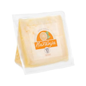 Queso curado de oveja con crema de naranja Hacendado