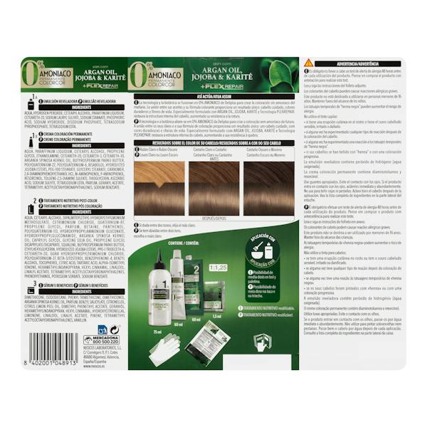 Etiqueta / ingredientes