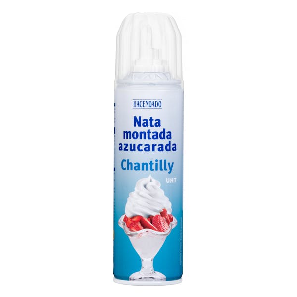 Nata montada azucarada Hacendado