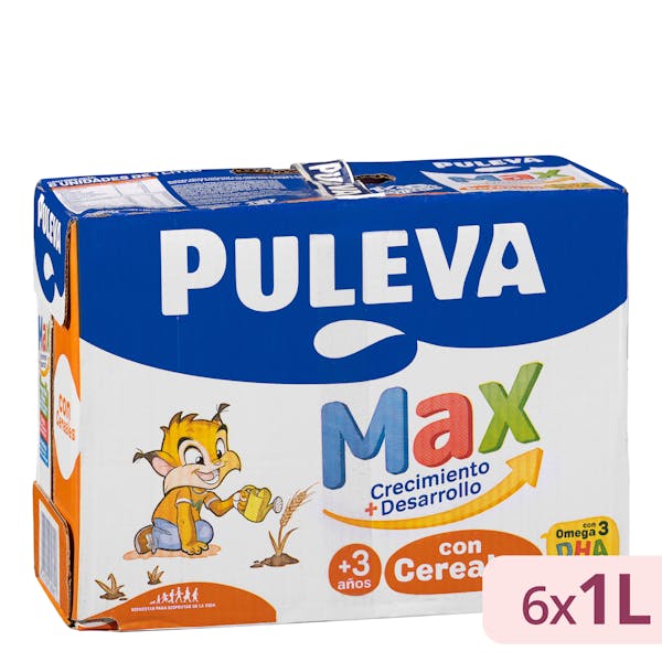 Bebida láctea con cereales crecimiento y desarrollo Puleva Max