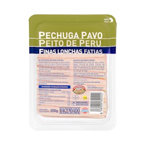 Pechuga de pavo finas lonchas Hacendado