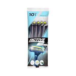 Maquinillas de afeitar desechables Active 2 hojas