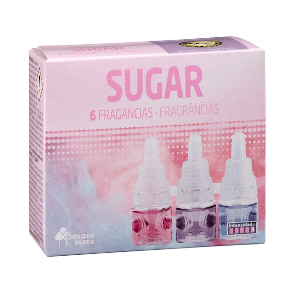 Recambio ambientador eléctrico Sugar 6 fragancias Bosque Verde