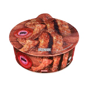 Costillas de cerdo a la barbacoa cortadas Hacendado
