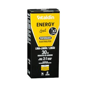 Gel energético Performance con electrolitos Vitaldin sabor lima limón