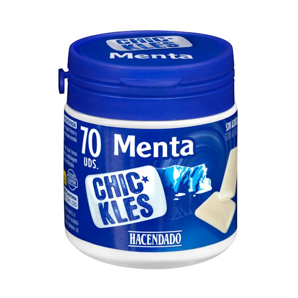 Imagen de Chicles gragea menta fuerte sin azúcar Hacendado