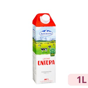 Leche entera Asturiana