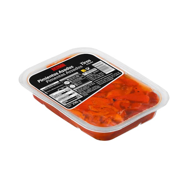 Imagen de Pimientos asados en tiras Hacendado