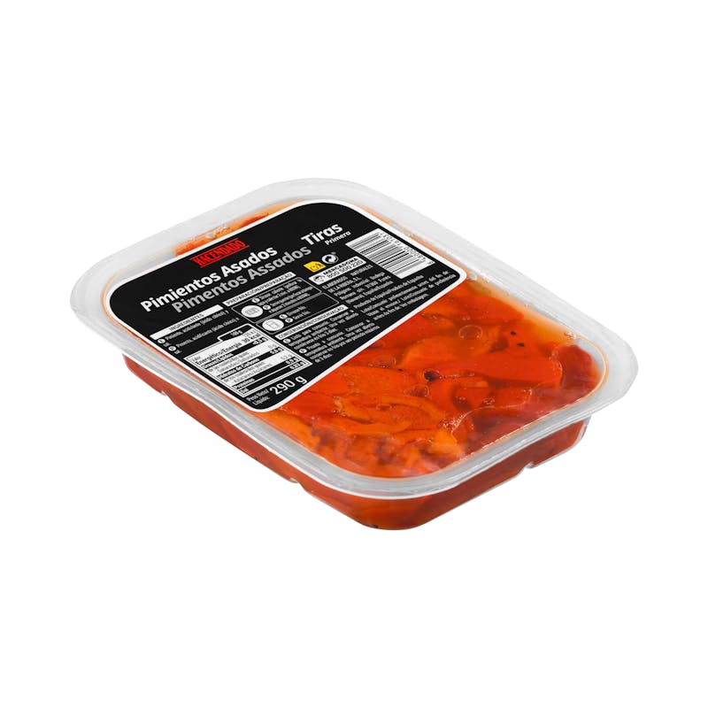 Pimientos asados en tiras Hacendado
