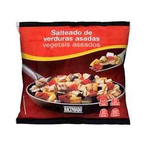 Salteado de verduras asadas Hacendado ultracongeladas