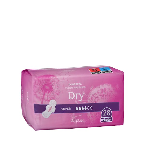 Imagen de Compresa con alas super Deliplus Dry