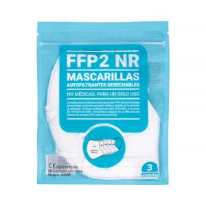 Mascarillas FFP2 NR Deliplus