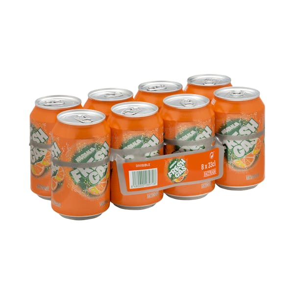 Refresco de naranja Hacendado fresh gas