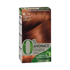Colorcor 0% ammonia permanent dye 6.74 brown copper