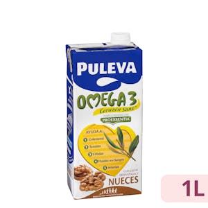 Bebida láctea Omega 3 Puleva con nueces y leche desnatada